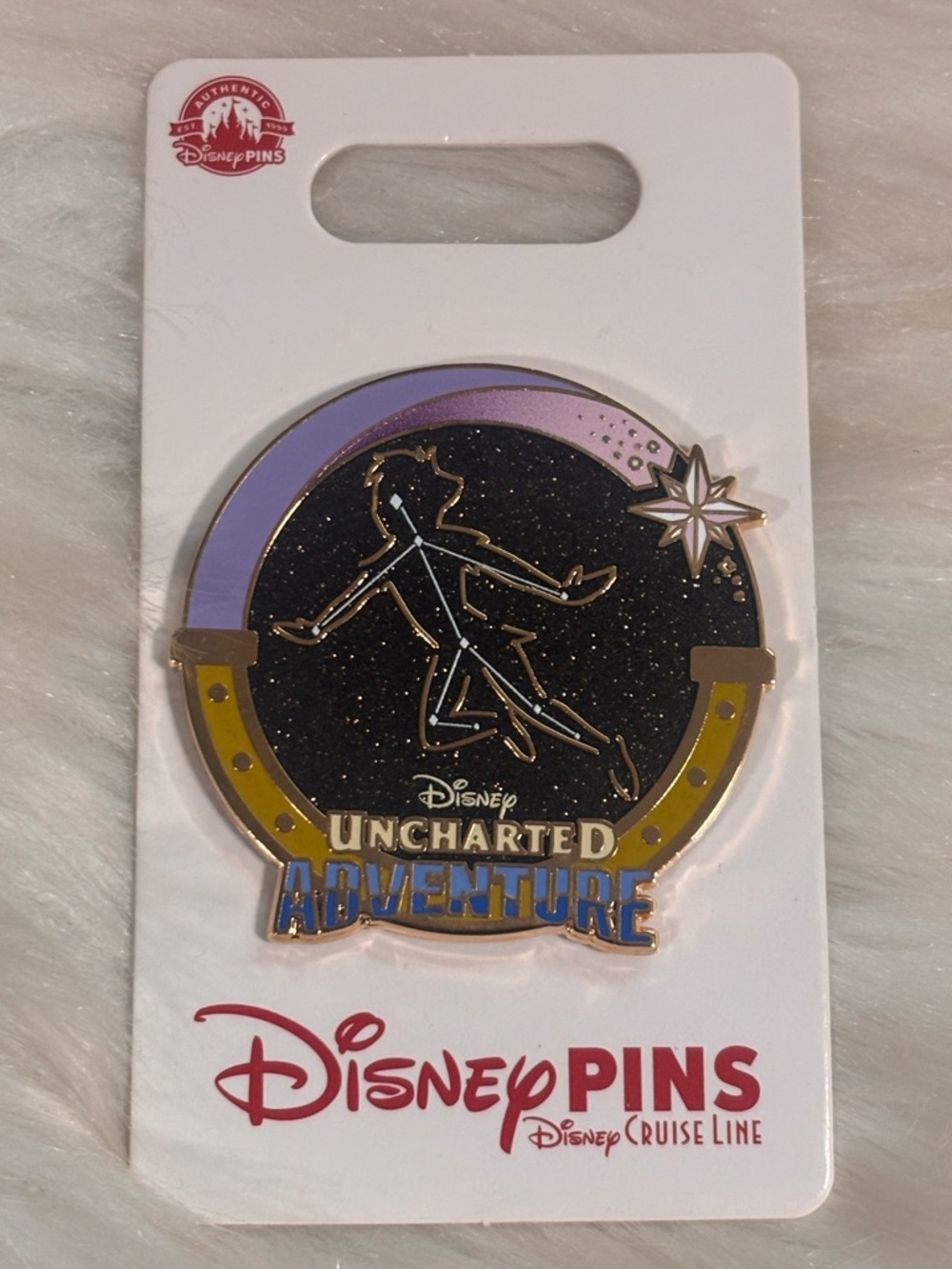 New Disney Cruise Line DCL Wish Uncharted Adventure Trading Pin Peter Pan